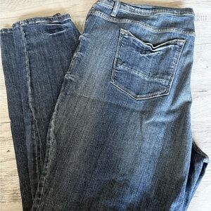 Eunina Blue Skinny Jeans 3XL